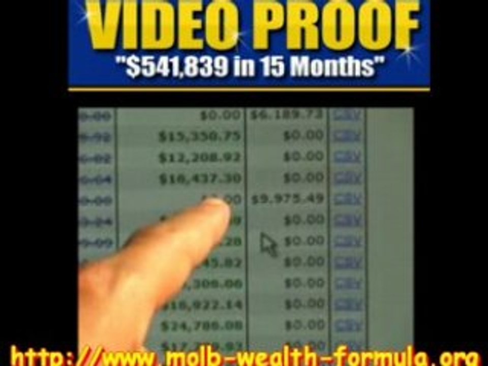 MOLB WEALTH FORMULA Video Proof $541,839 in just 15 Months