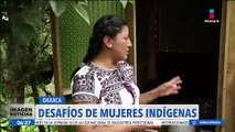 Mujer indígena regresa a su comunidad con su título de antropóloga social