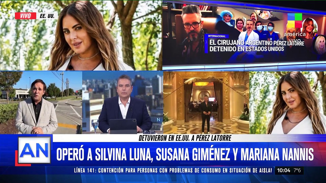 Detuvieron en Estados Unidos al cirujano Pérez Latorre: lo acusan de causar lesiones graves a una mujer