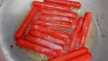 Hotdog.. fried hotdog