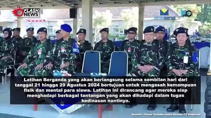 Danlanud Adi Soemarmo Buka Latganda Prajurit Siswa Semaba PK TNI AU Angkatan ke-53