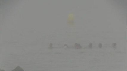 Continúa la llegada de migrantes a nado a las costas de Ceuta.