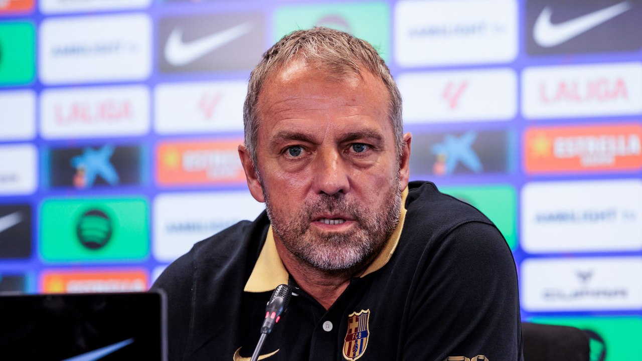 Flick über olmo: "das ist ein bisschen schwierig in barcelona"