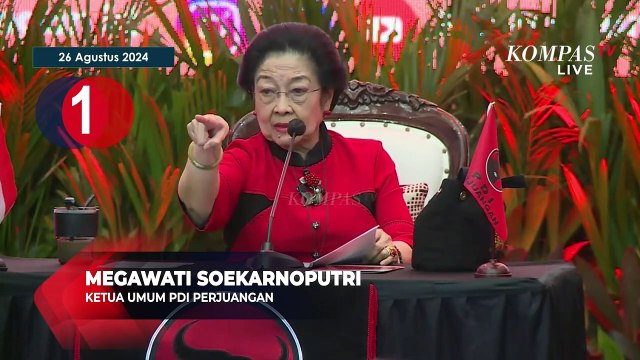 Megawati Tunjuk Airin, Persiapan Kedatangan Paus Fransiskus, Dedi Mulyadi Didukung PSI [TOP3NEWS]