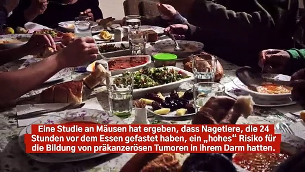 Intermittierendes Fasten könnte das Risiko von Darmkrebs erhöhen