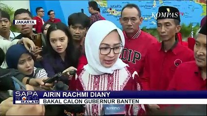 Resmi Diusung PDIP Maju Pilkada Banten, Airin Rachmi Diany Diminta Kenakan Baju Merah Hitam