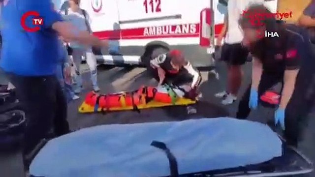 Sürat motoruyla hız faciayla bitti, metrelerce sürüklenen kızın kolu kopma noktasına geldi