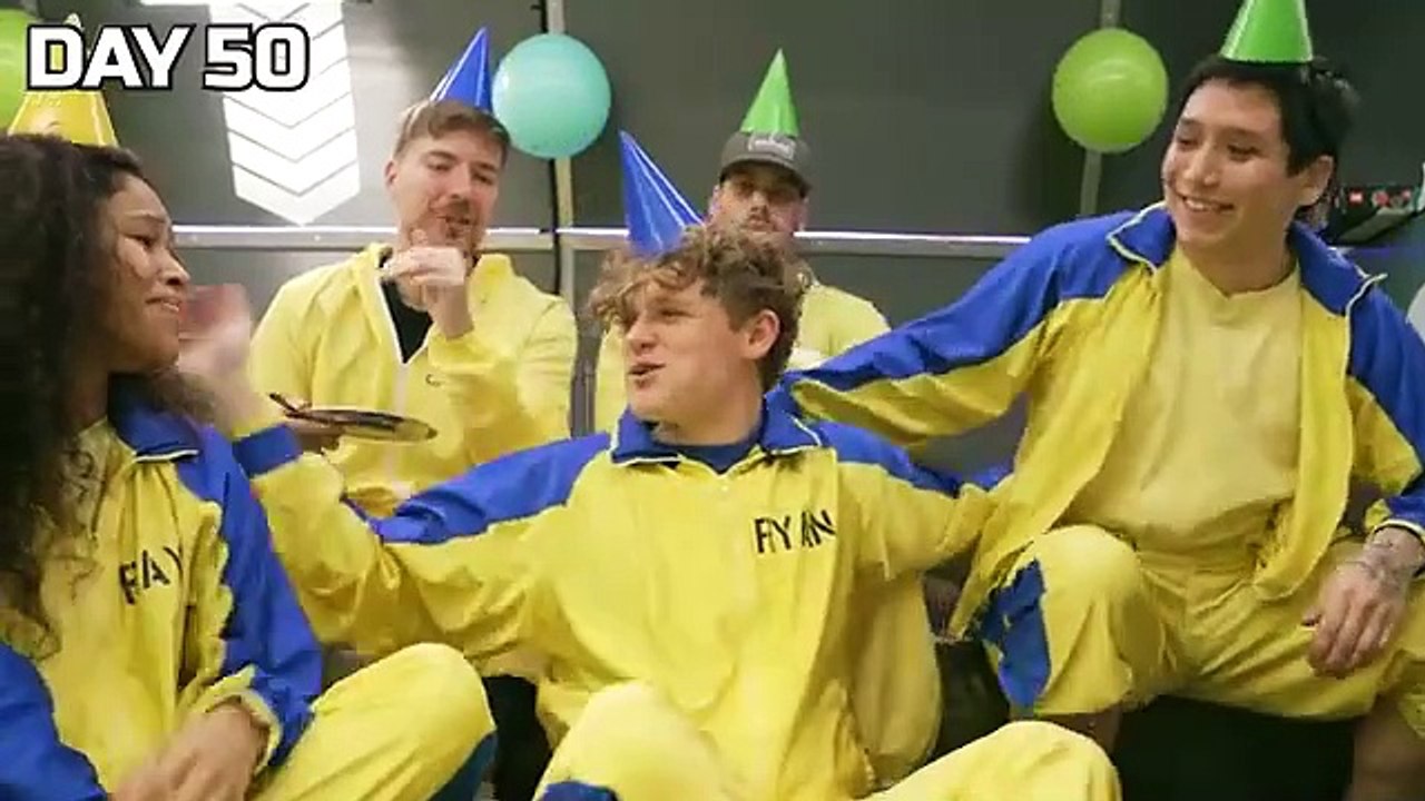 Survive 100 Days In Nuclear Bunker, Win $500,000-Mr Beast