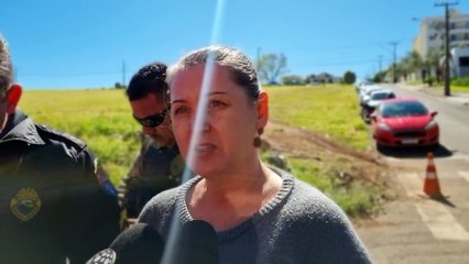 Filha entra em desespero ao ver que pai é uma das vítimas de ataque dos Pitbulls