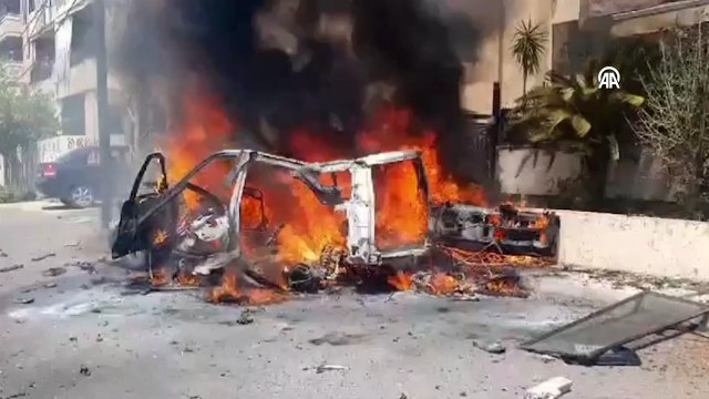 İsrail, Lübnan’ın güneyinde bir araca İHA ile saldırı düzenledi