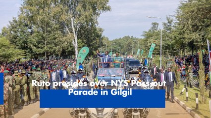 Ruto presides over NYS Pass-out Parade in Gilgil