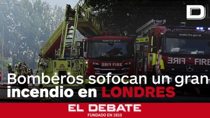 Los bomberos localizan a todos los ocupantes del edificio siniestrado en Londres