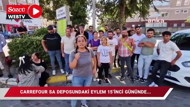 CarrefourSA deposundaki eylem 15'inci gününde... İşçiler protestoyu Zeytinburnu'ndaki AVM'ye taşıdı: 6 kişi gözaltına alındı