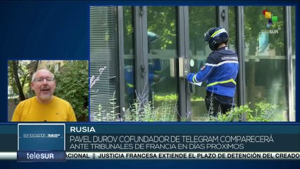 Cofundador de Telegram comparecerá ante tribunales de Francia