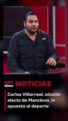 Carlos Villarreal, alcalde electo de Monclova, le apuesta al deporte