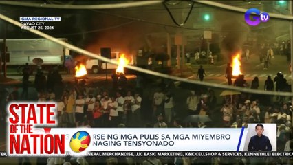 Pag-disperse ng mga pulis sa mga miyembro ng KOC, naging tensyonado | SONA