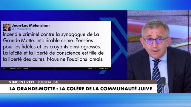 Vincent Roy : «Des bas instincts antisémites se sont libérés en France, [...] aidés par une partie minoritaire de la classe politique»