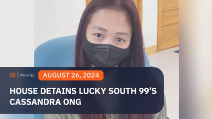 House detains raided POGO worker Cassandra Ong