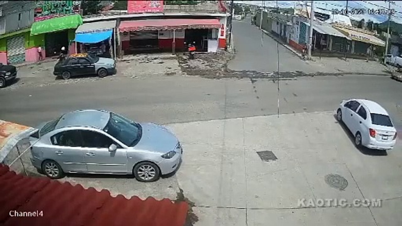 Accident on Road