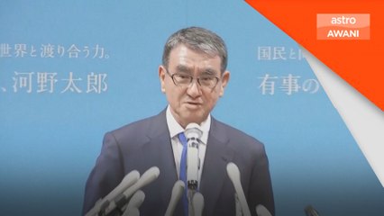 Bekas menteri transformasi digital Jepun rebut jawatan PM