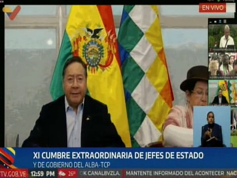 Pdte. de Bolivia Luis Arce rechaza cualquier intento de desestabilización contra Venezuela