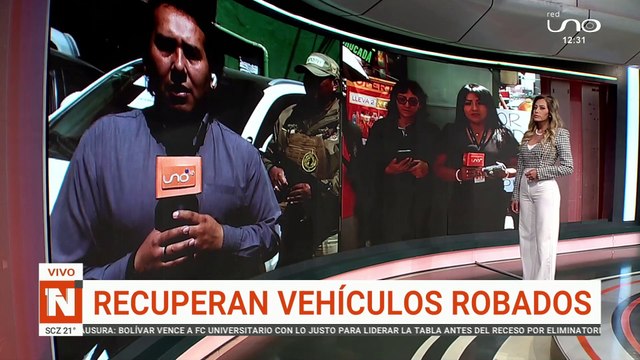 RECUPERAN VEHICULOS ROBADOS