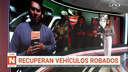 RECUPERAN VEHICULOS ROBADOS