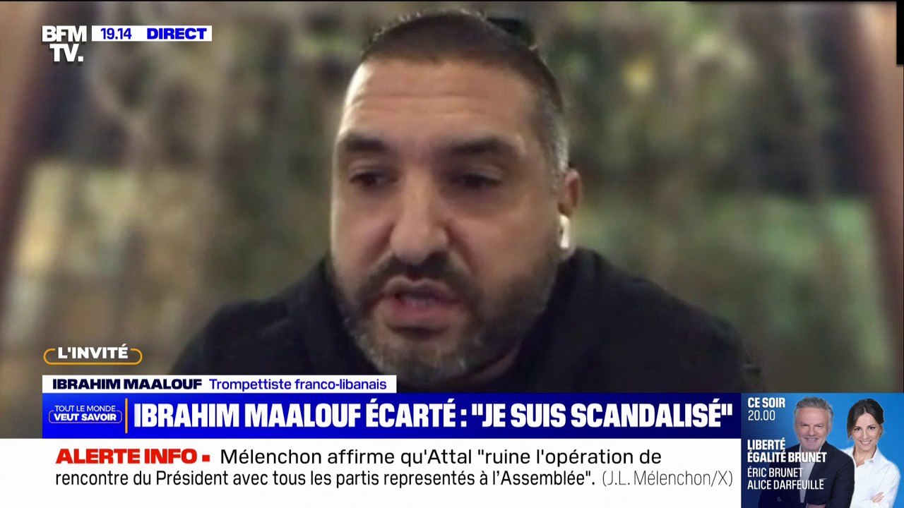 Ibrahim Maalouf: "Il y a des personnes qui veulent absolument que je sois coupable"