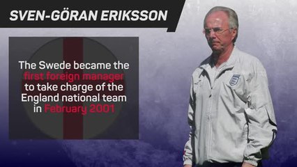 Tải video: Sven-Goran Eriksson - England's Career in Numbers