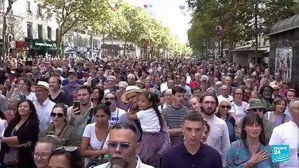 Conmemoración del aniversario 80° de la liberación del yugo nazi en París