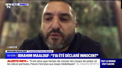 Ibrahim Maalouf: "Si on ne respecte pas l'innocence lorsqu'elle est prononcée, il y a une forme d'absurdité 'twitteresque'"