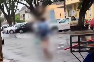 PM esclarece episódio envolvendo moradora de Iporã que foi vista arrastando cama de hospital