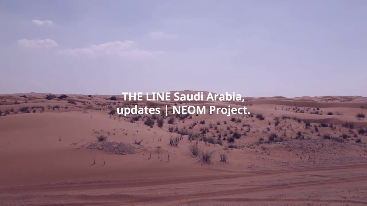The line Saudi Arab | mega project. | Middle East | Construction projects | Big construction projects.