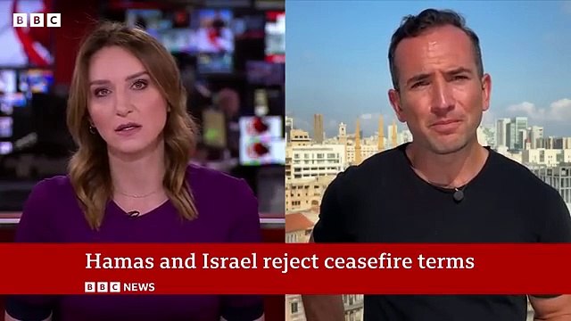 Israel and Hezbollah exchange heavy fire in major escalation | BBC News