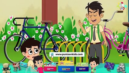 Senior Vs Junior | Animated Stories | English Cartoon | Moral Stories | PunToon Kids