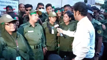 জাতীয় প্রেসক্লাবের সামনে আনসারদের চাকুরী জাতীয় করণের সেদিনের আন্দোলন কেমন ছিলো?