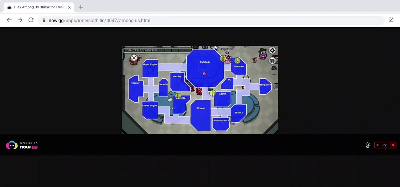 Now.gg Among us Gameplay1