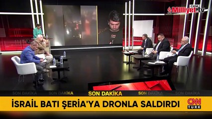 İsrail Batı Şeria'ya dronla saldırdı