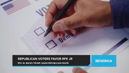 Republicans More Favorable to RFK Jr. Than Democrats as the Former Independent Candidate Throws His Support Behind Trump