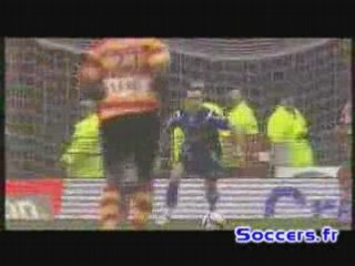 Lens Sochaux : 2-1 (Dindane)