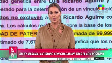  Ricky Maravilla FURIOSO tras el ADN POSITIVO que indica que Guadalupe Oliva es su hija