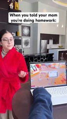 Mom if you saw this, you didn’t #sofimanassyan #relatable #school_2