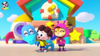 T-rex on the Bus ｜ Neo Wants to Have a Pet ｜ Dinos..