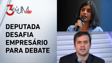 Eleições em SP: Tabata volta a insinuar elo de Pablo Marçal com PCC
