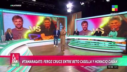  TREMENDO CRUCE entre Beto Casella y Horacio Cabak POR EL TAMARA-GATE