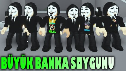 Büyük Banka Soygunu | Roblox Heist [ Story ] La Casa de Papel | Han Kanal Buse Duygu Teo Pratik Oyun