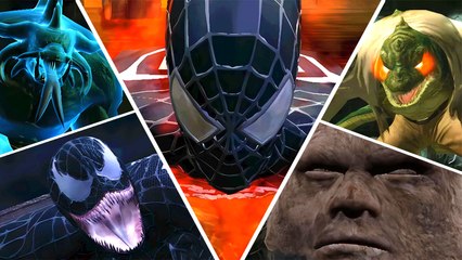 Spider-Man 3 All Bosses (Xbox 360, PS3)