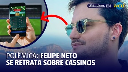 Controvérsia nas redes: Felipe Neto e o debate sobre casas de apostas