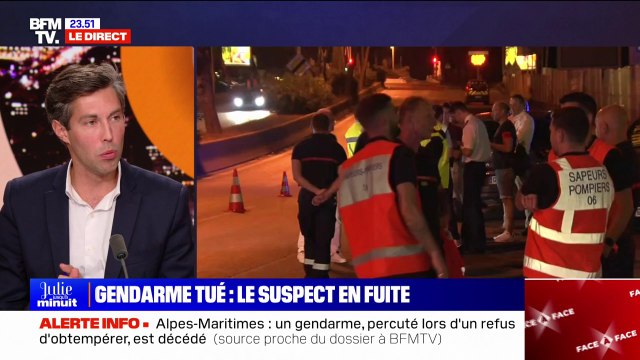 Gendarme tué à Mougins: l'ensemble des groupements de gendarmerie des Alpes-Maritimes mobilisé pour retrouver le suspect