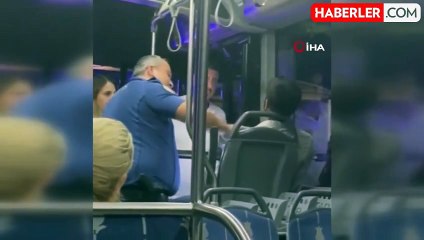 Otobüste sızan genci polis böyle uyandırdı: 'Otel parası alacağız'